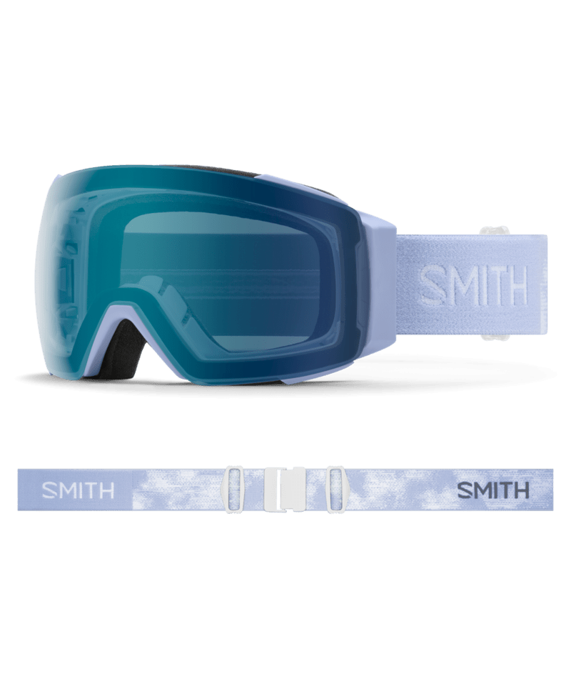 Smith I/O MAG Goggles in Blue Aura | ChromaPop Everyday Blue Mirror