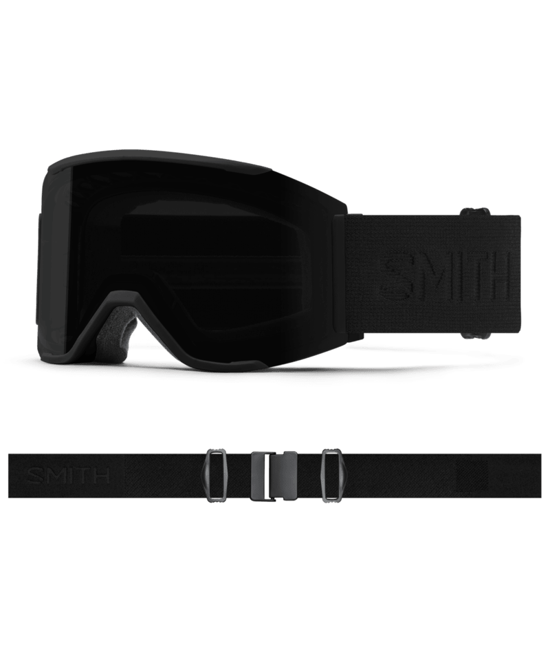 Smith Squad MAG Goggles in Blackout | ChromaPop Sun Black