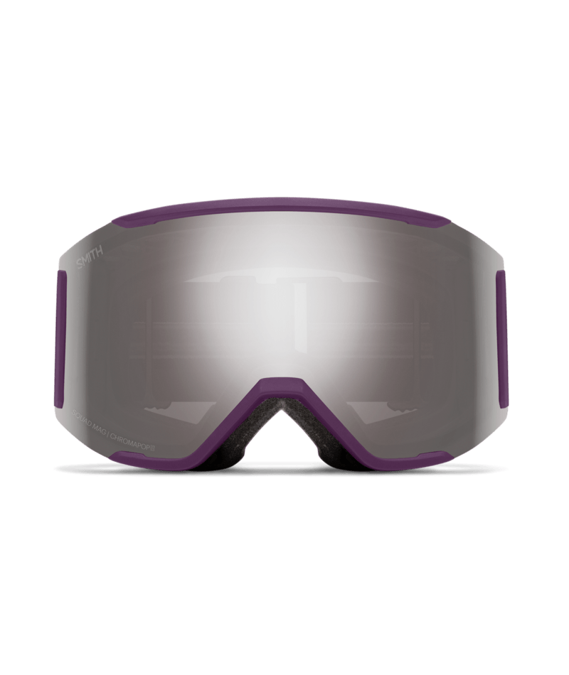Smith Squad MAG Goggles in Cherry Lacquer Phases | ChromaPop Sun Platinum Mirror alternate view