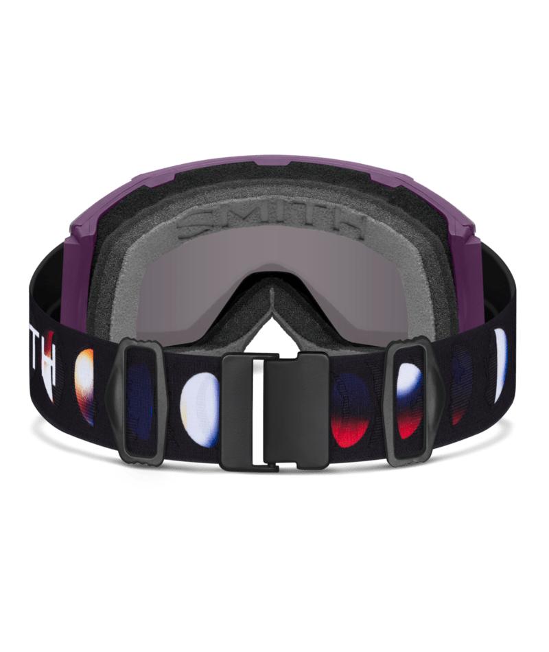Smith Squad MAG Goggles in Cherry Lacquer Phases | ChromaPop Sun Platinum Mirror alternate view