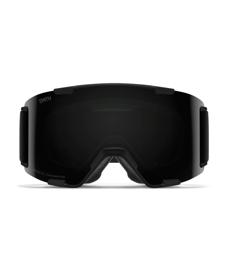 Smith Stash XL Goggles in Blackout | ChromaPop Sun Black alternate view