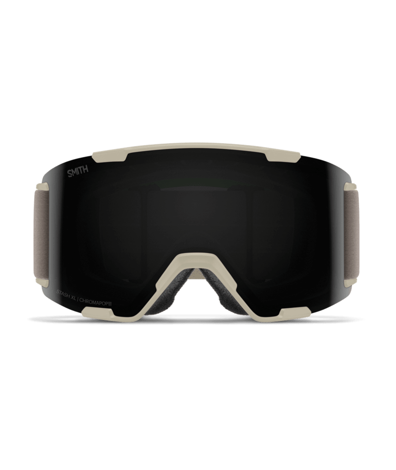 Smith Stash XL Goggles in Chalk | ChromaPop Sun Black alternate view