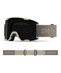 Smith Stash XL Goggles in Chalk | ChromaPop Sun Black
