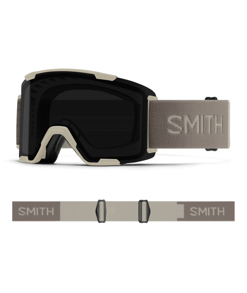Smith Stash XL Goggles in Chalk | ChromaPop Sun Black