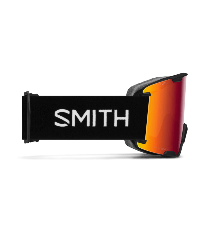 Smith Stash XL Goggles in Black | ChromaPop Sun Red Mirror alternate view