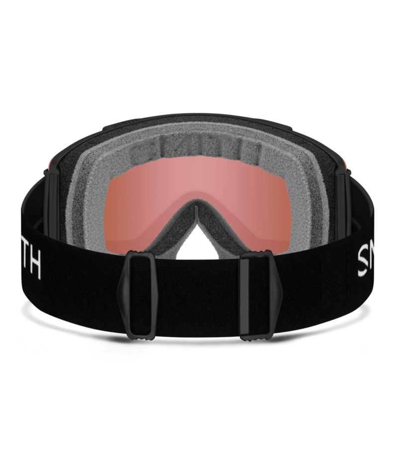 Smith Stash XL Goggles in Black | ChromaPop Everyday Rose Gold Mirror alternate view