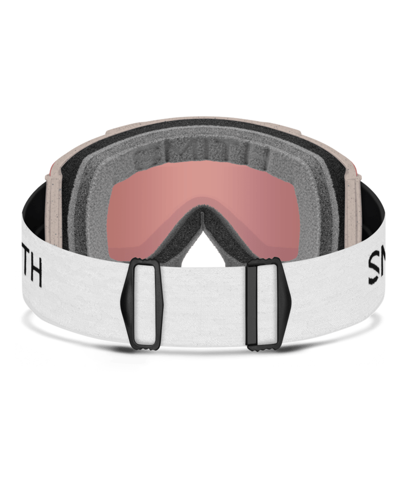 Smith Stash XL Goggles in Raw ReNU Undyed | ChromaPop Everyday Blue Mirror alternate view