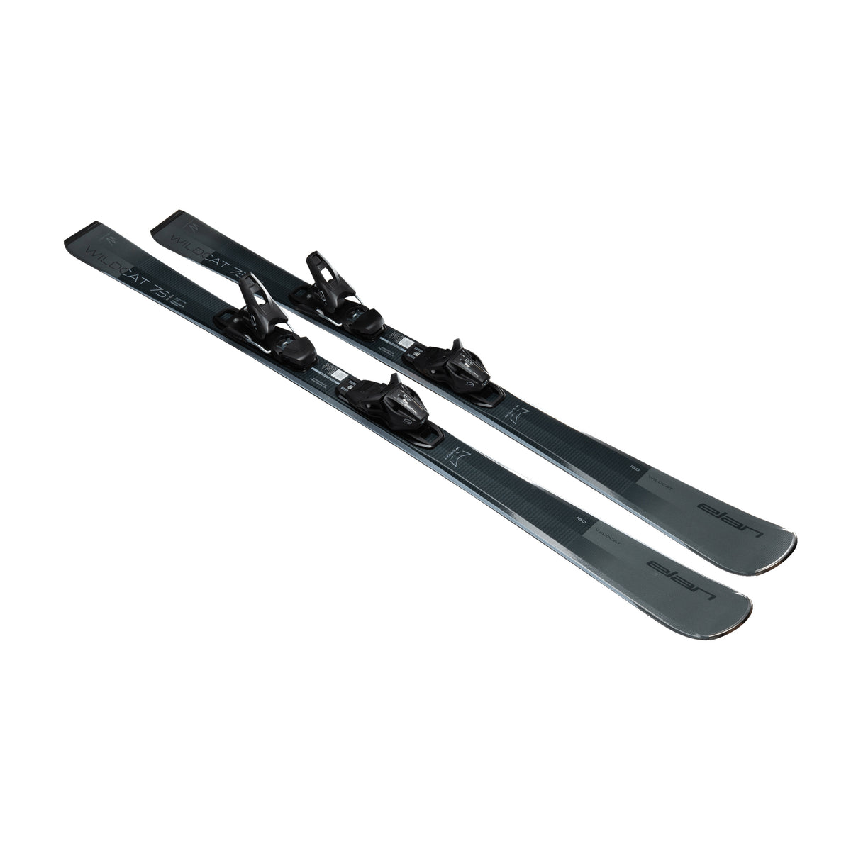 Elan wildcat 75 black skis, product view 1