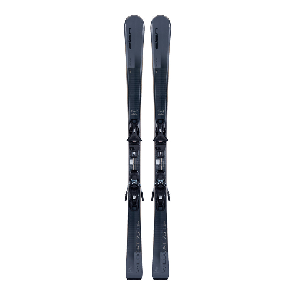 Elan wildcat 75 black skis, product view 2