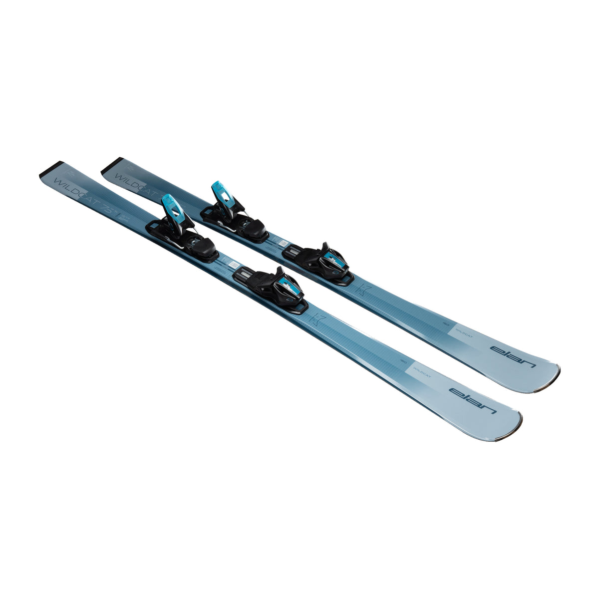 Elan wildcat 75 ti blue skis, product view 1