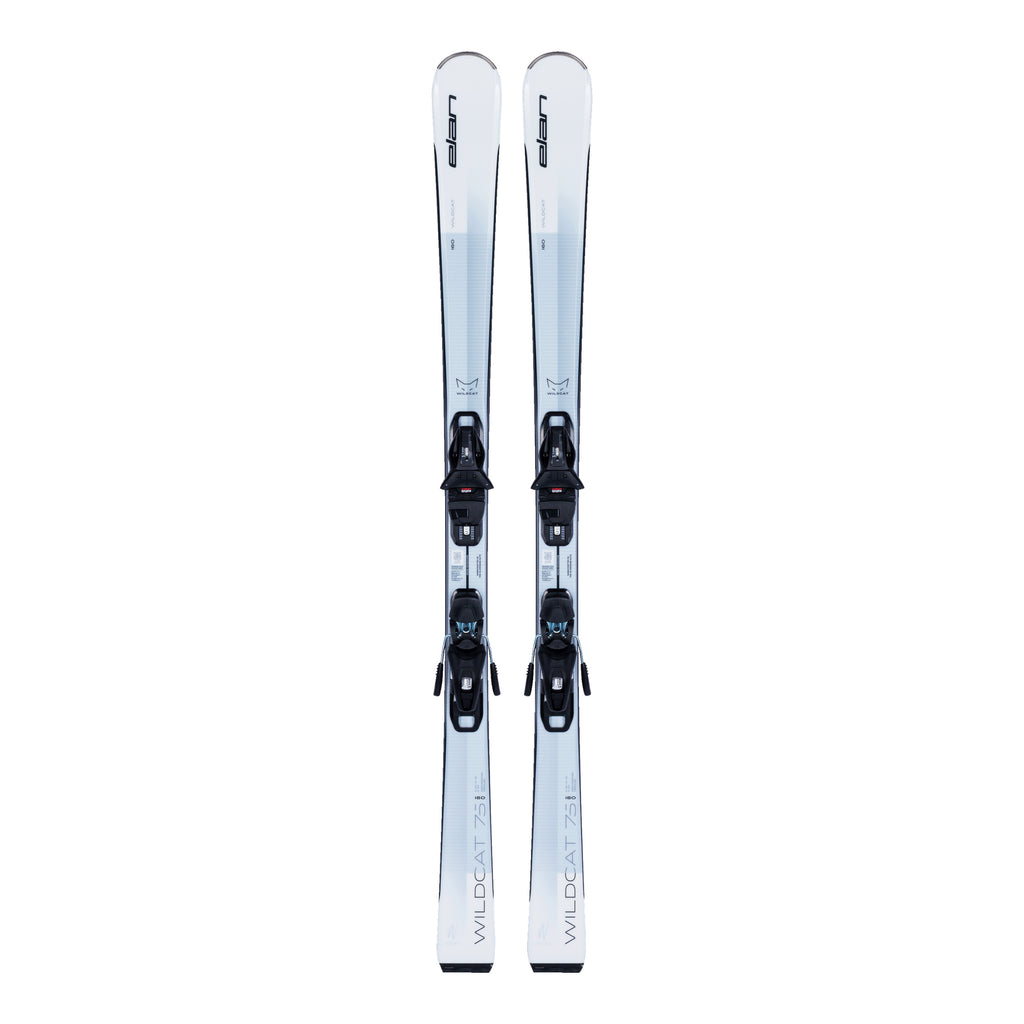 Elan wildcat 75 white skis, product view 2