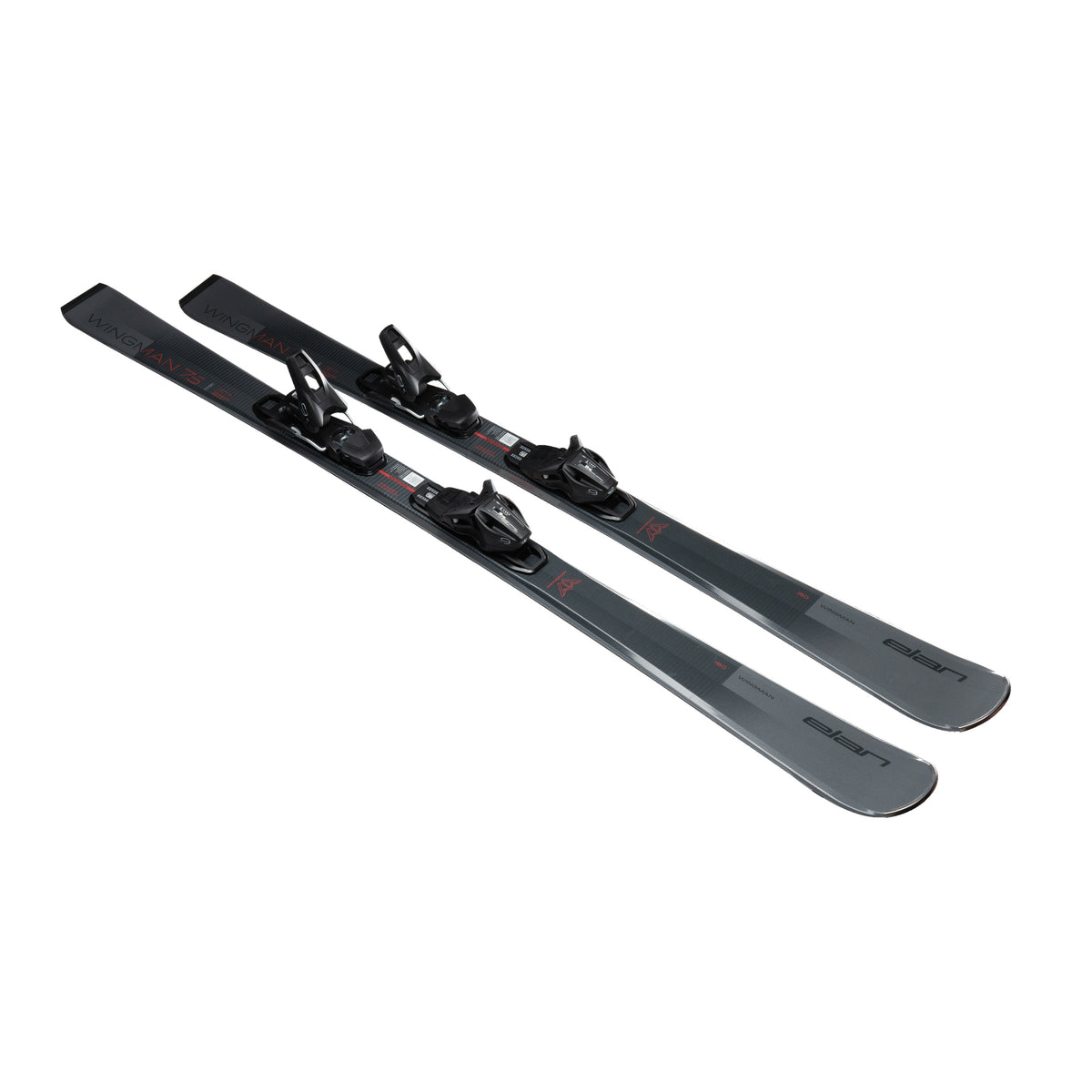 Elan wingman 75 black skis, product view 1