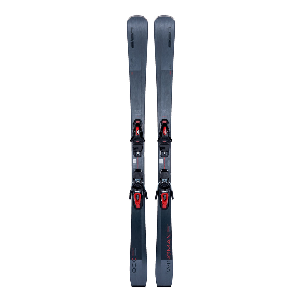 Elan wingman 75 black skis, product view 3