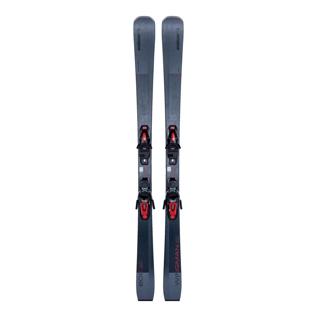 Elan wingman 75 black skis, product view 3