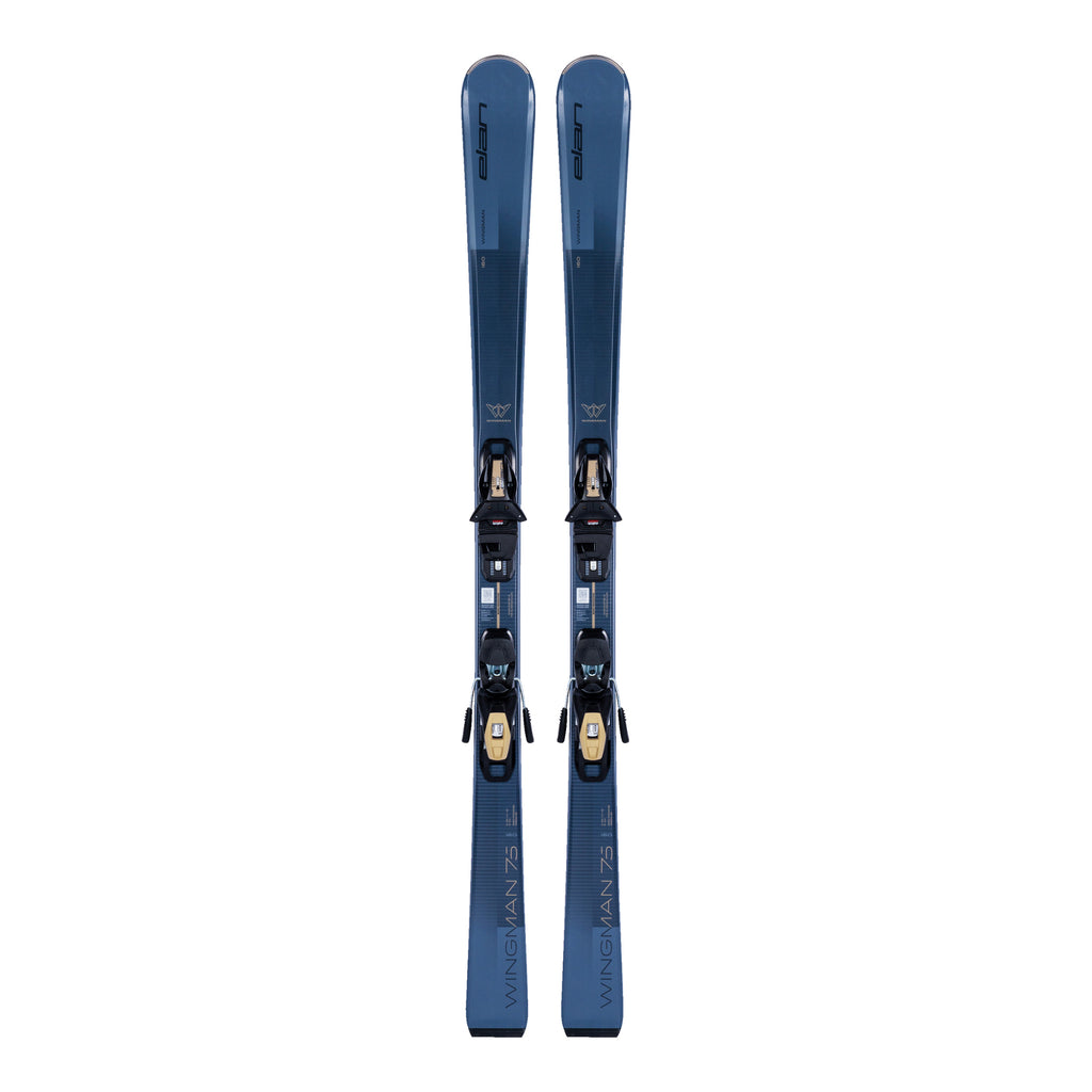 Elan wingman 75 blue skis, product view 2