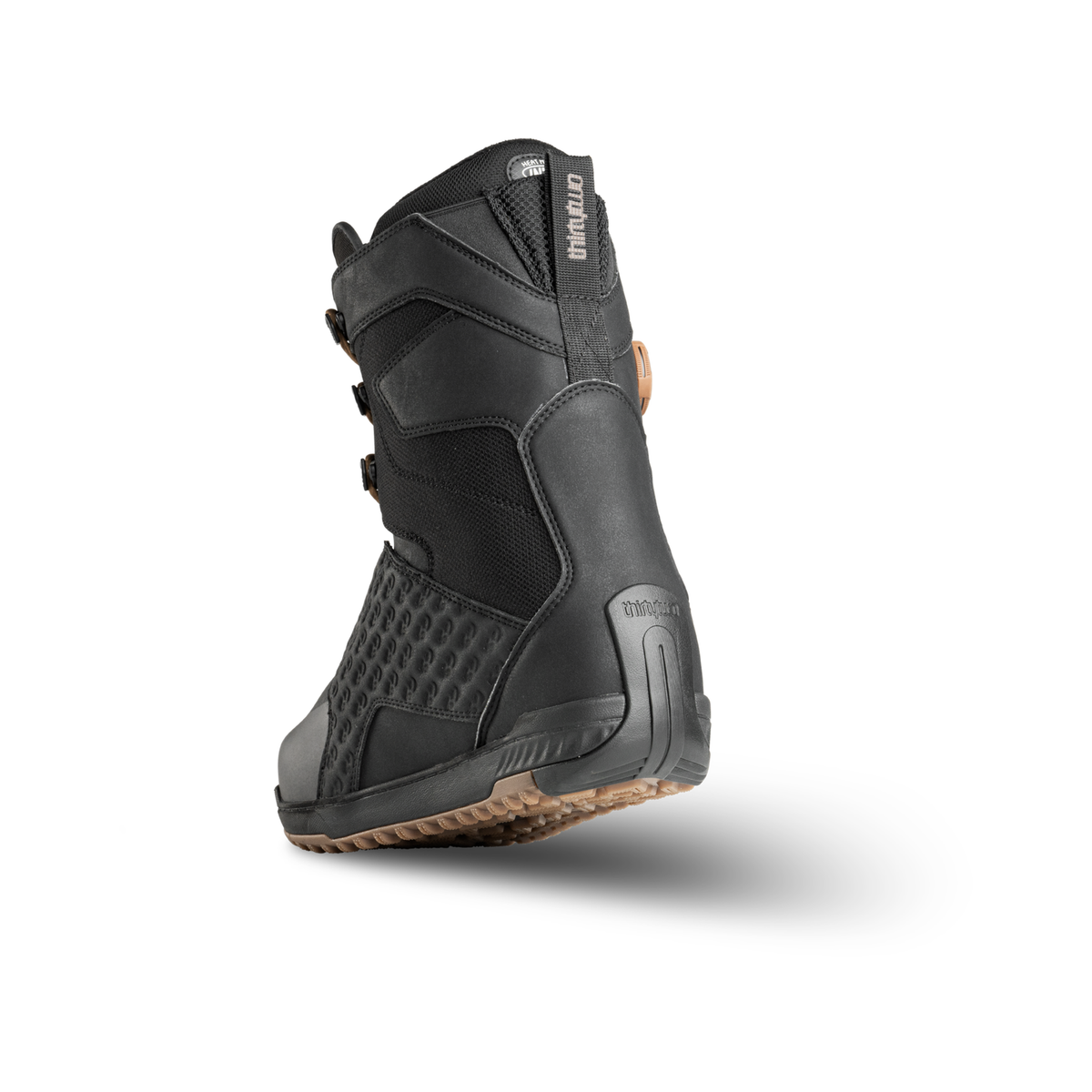 ThirtyTwo 2026/27 Lashed Hybrid - Black/Black/Gum: Lashed Hybrid Angle