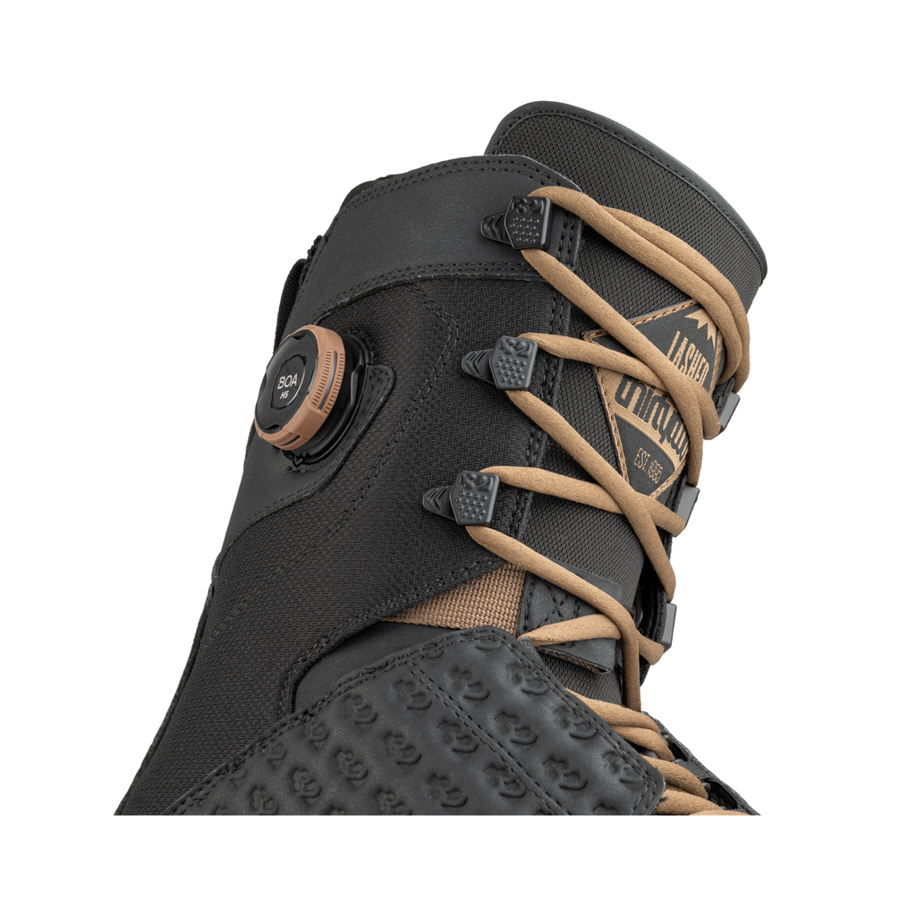 ThirtyTwo 2026/27 Lashed Hybrid - Black/Black/Gum: Lashed Hybrid Detail