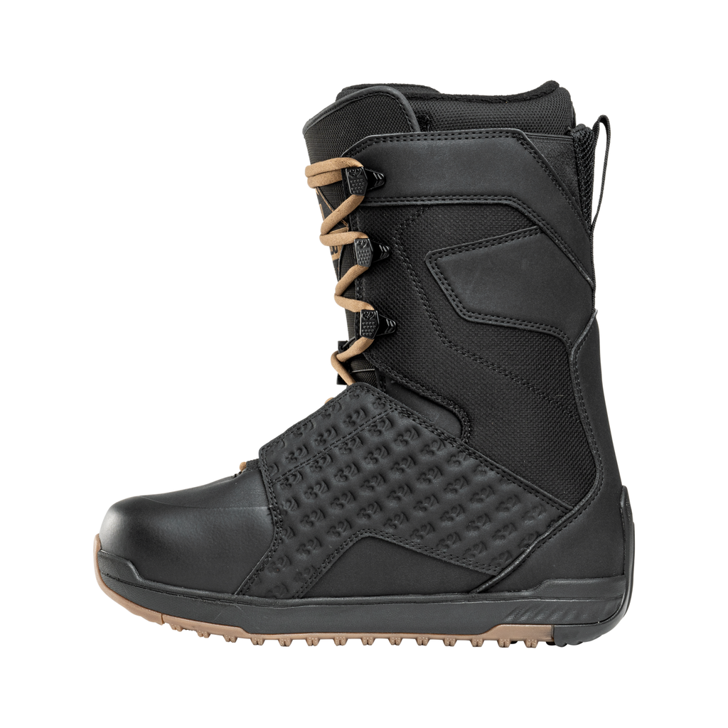 ThirtyTwo 2026/27 Lashed Hybrid - Black/Black/Gum: Lashed Hybrid Side