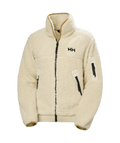 Helly Hansen Women's Moonlit Pile Jacket in Cream, front view. Photo: Helly Hansen
