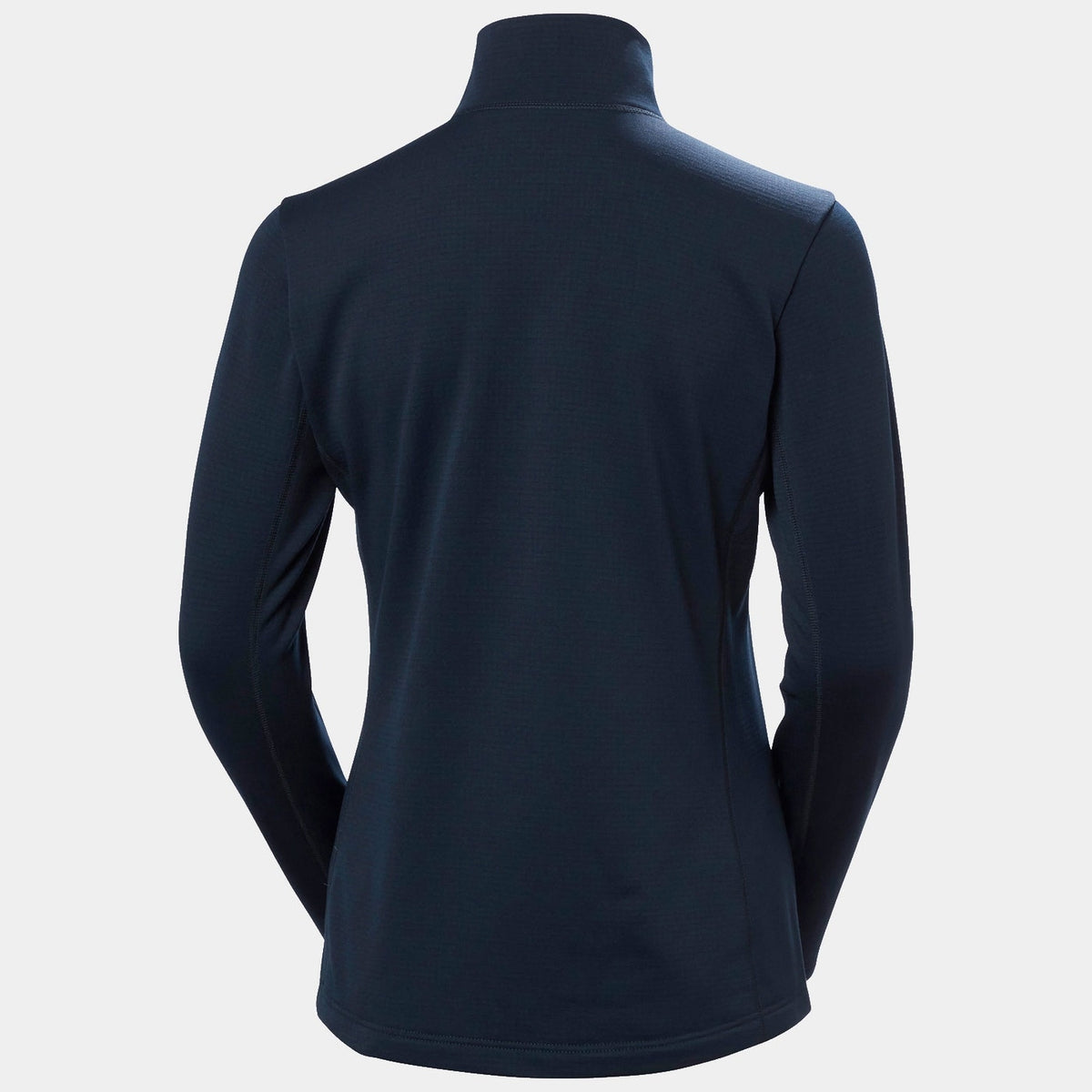 Helly Hansen Women's Versalite Half Zip Fleece in Navy, back view. Photo: Helly Hansen