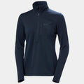Helly Hansen Women's Versalite Half Zip Fleece in Navy, front view. Photo: Helly Hansen