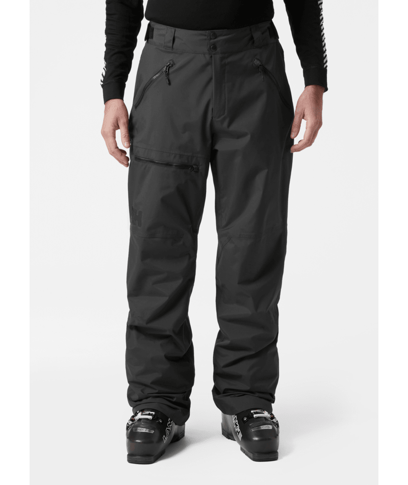 Helly Hansen Men’s Sogn Cargo Pant in black, modeled view