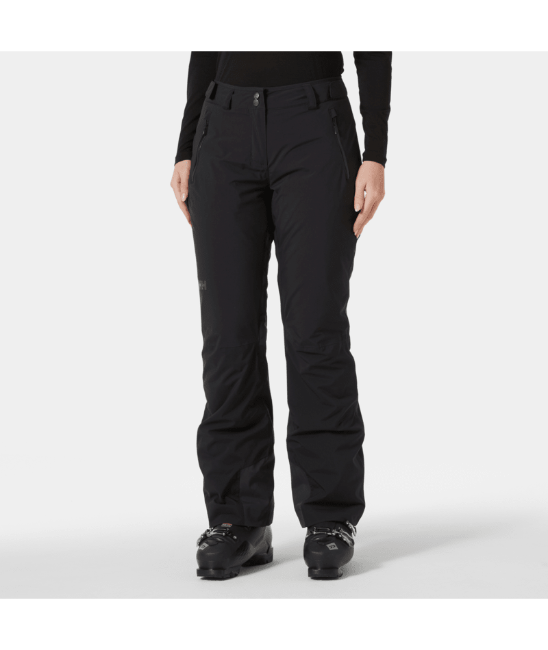 Helly Hansen Women’s Legendary Insulated Pant in black, modeled view