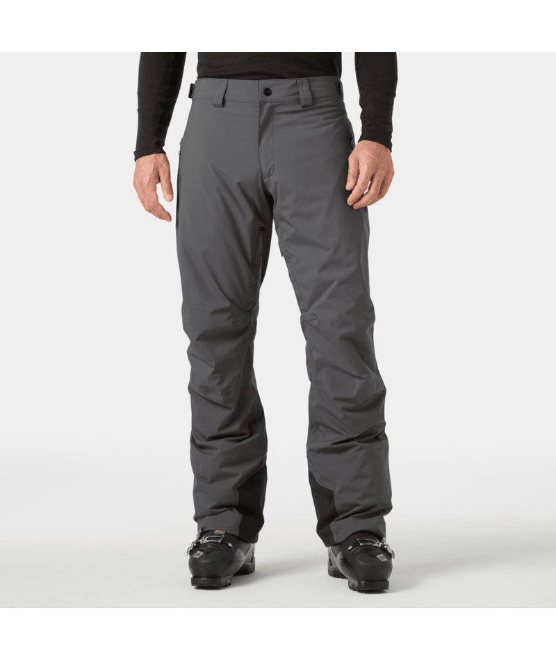 Helly Hansen Men’s Legendary Insulated Pant in thunder grey, modeled view