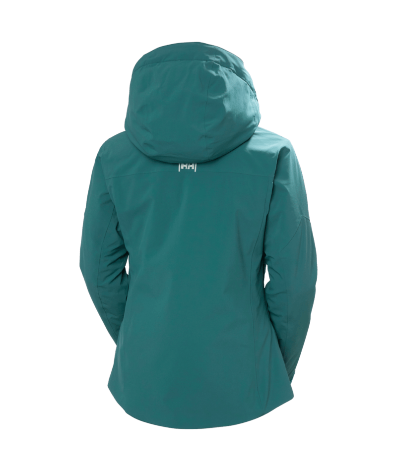 Helly Hansen Women’s Alphelia Jacket in dark creek, back view