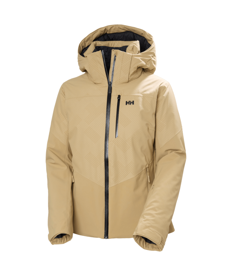 Helly Hansen Women’s Alphelia Jacket in elmwood plaid aop, front view