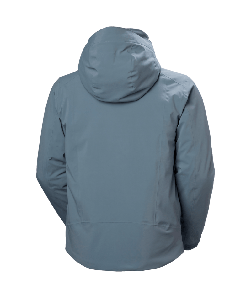 Helly Hansen Men’s Alpha 4.0 Jacket in washed navy, back view