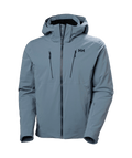 Helly Hansen Men’s Alpha 4.0 Jacket in washed navy, front view