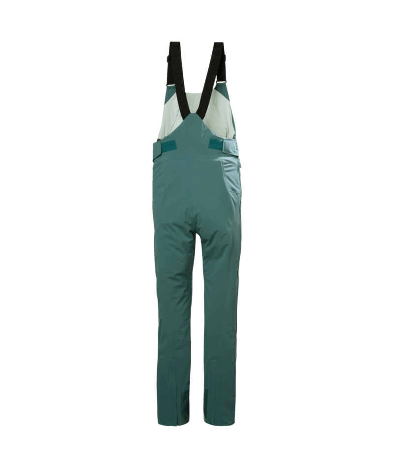 Helly Hansen Women’s Alphelia Bib Pant in dark creek, back view