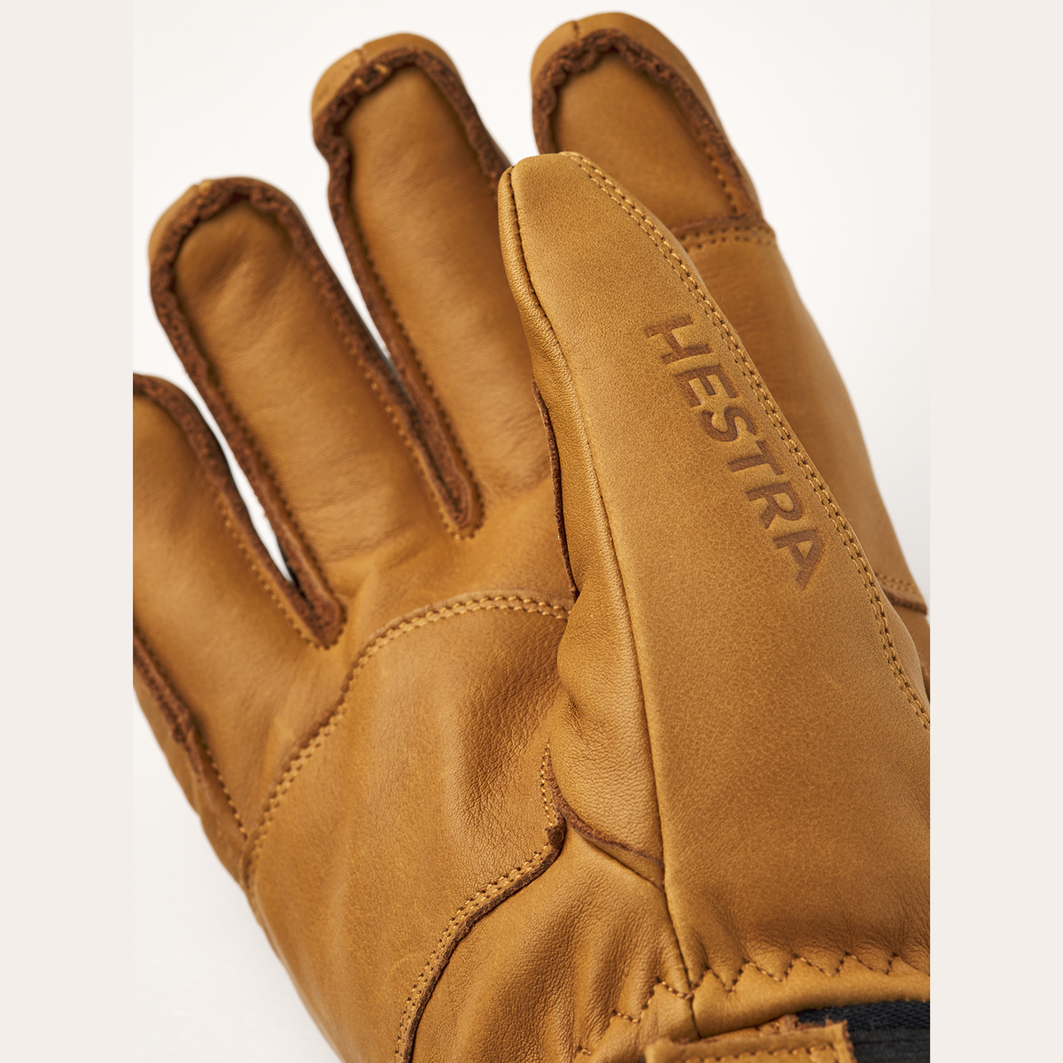 Hestra Fall Line Cork/Cork glove leather detail. Photo: HESTRA