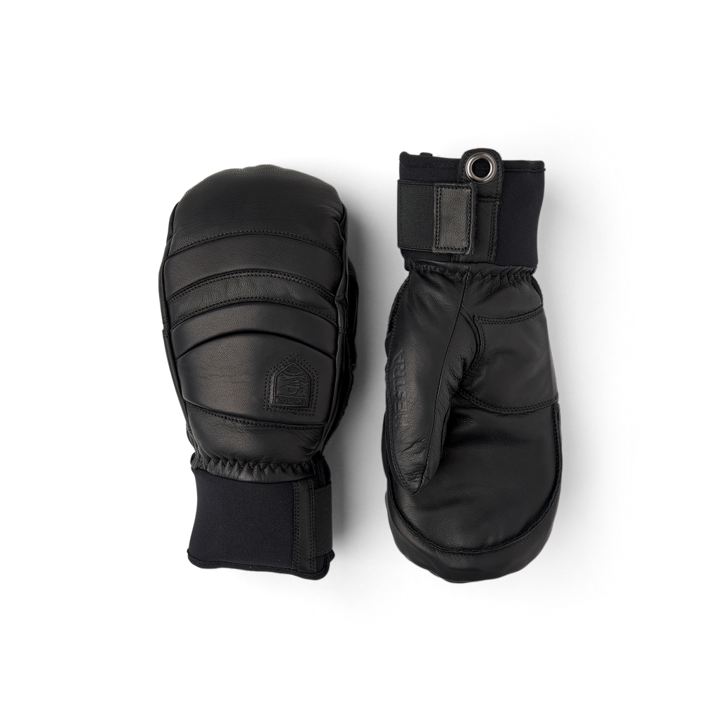 Hestra Fall Line Mittens - Black/Black 2026-2027 front product view