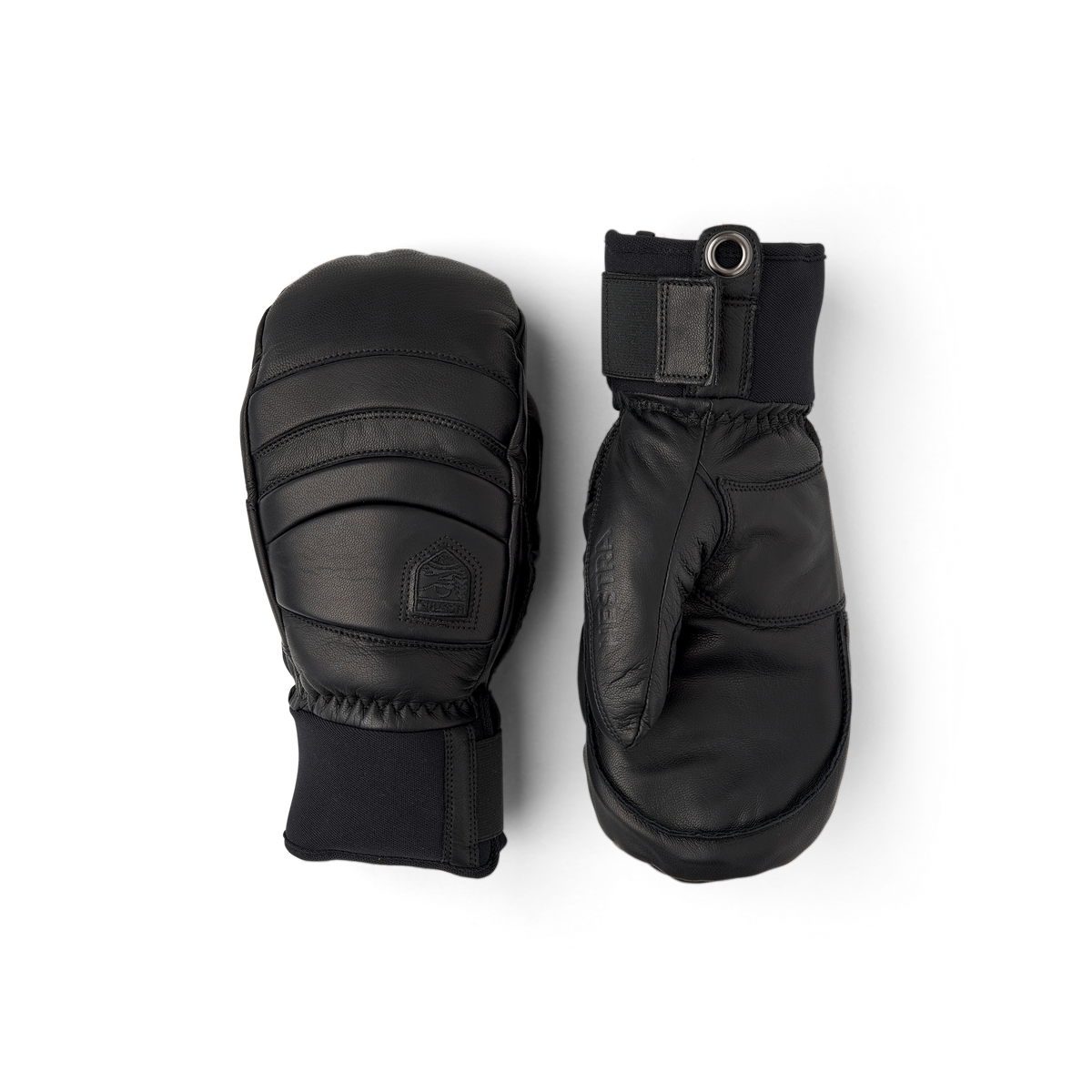 Hestra Fall Line Mittens - Black/Black 2026-2027 front product view