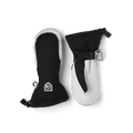 Hestra Women's Heli Ski Mittens - Black/Offwhite 2026-2027 front product view