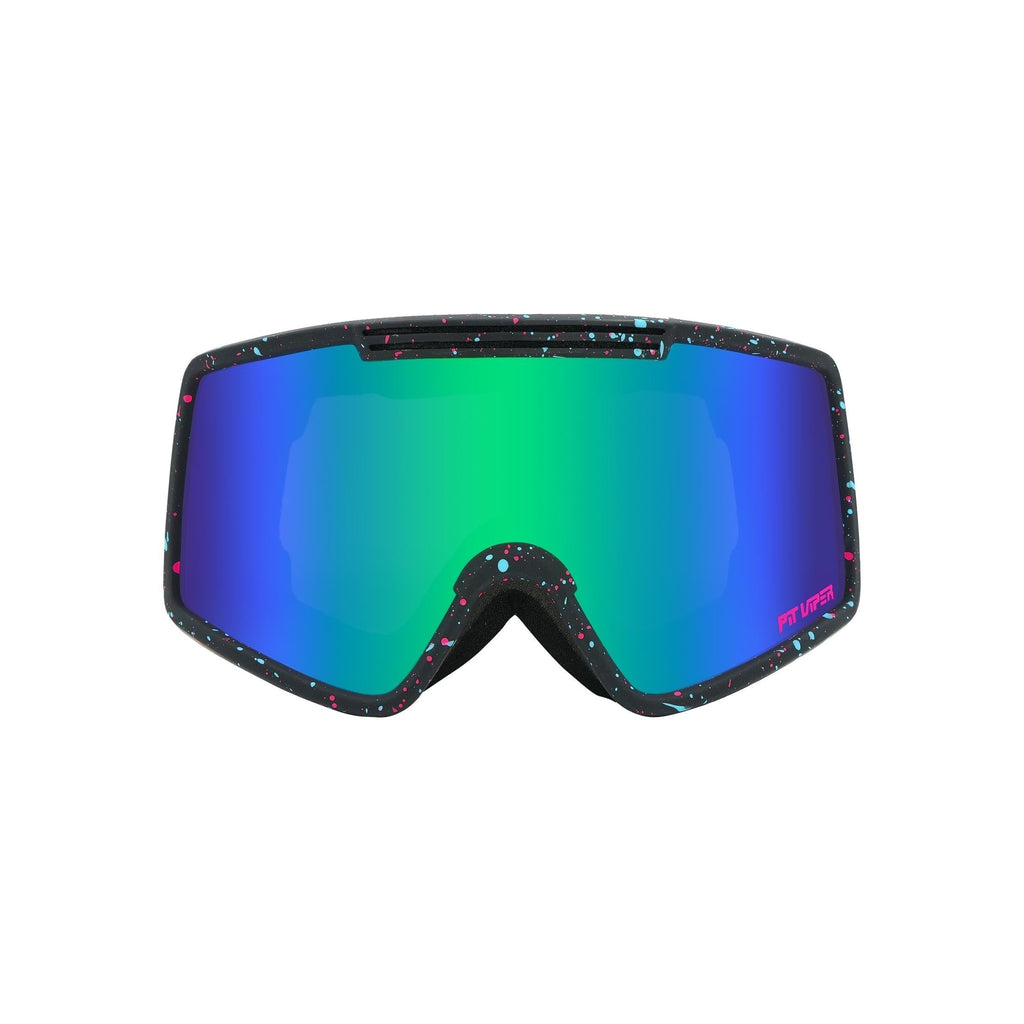 Pit Viper French Fry Midnight / Blue-Green Small goggles