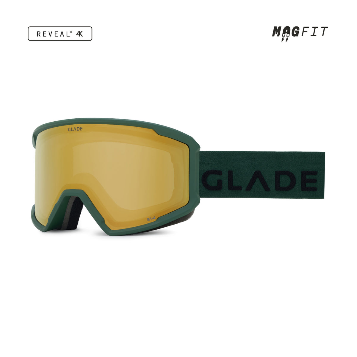 Glade Divide Ski & Snowboard Goggles 2026/27 Deep Forest / Bronze product view