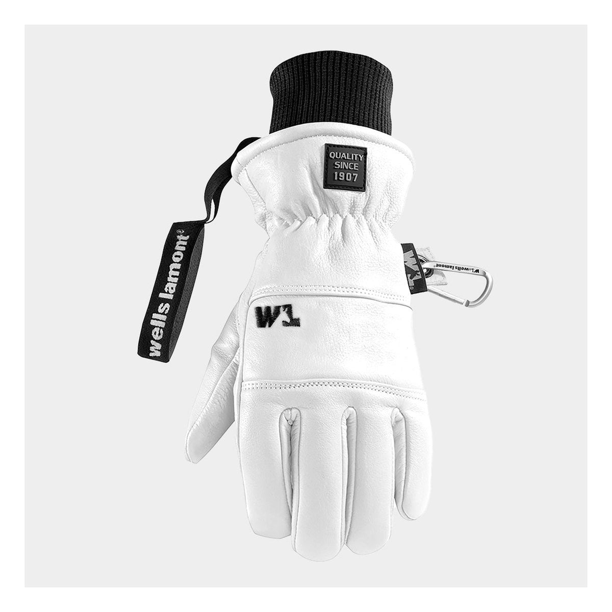 Wells Lamont Working Crew Powder White gloves view 1