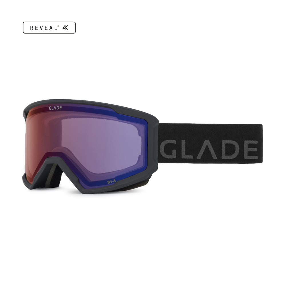 Glade Divide Youth Ski & Snowboard Goggles 2026/27 Matte Black / Blue product view