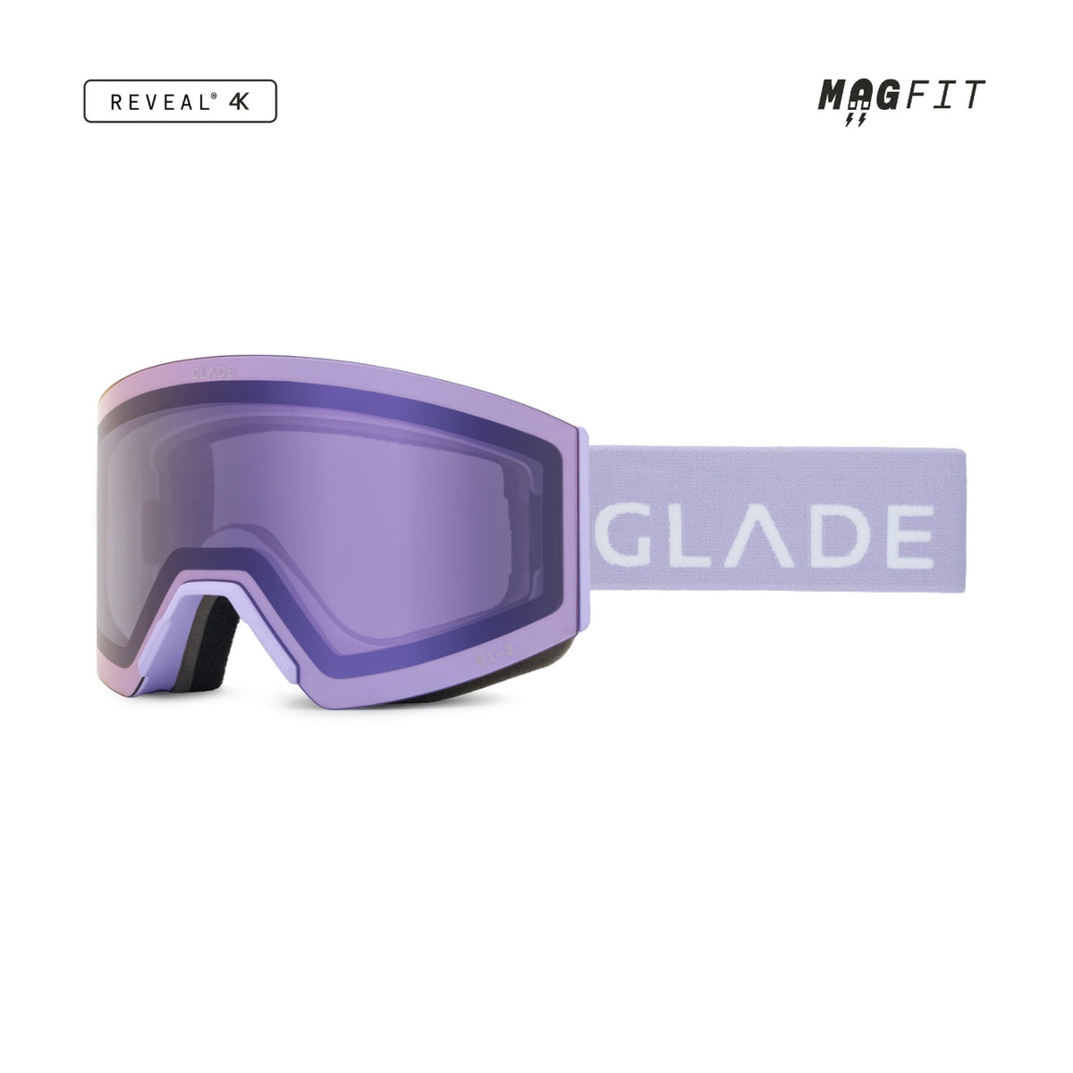 Glade Adapt 3 Ski & Snowboard Goggles 2026/27 Deep Lavender / Purple product view