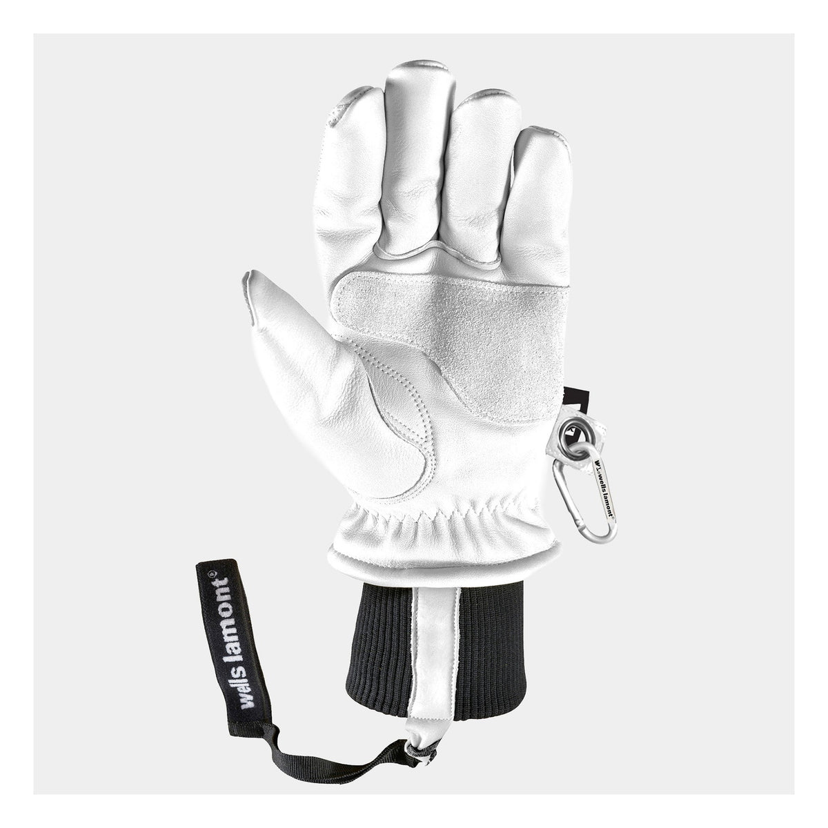 Wells Lamont Working Crew Powder White gloves view 2