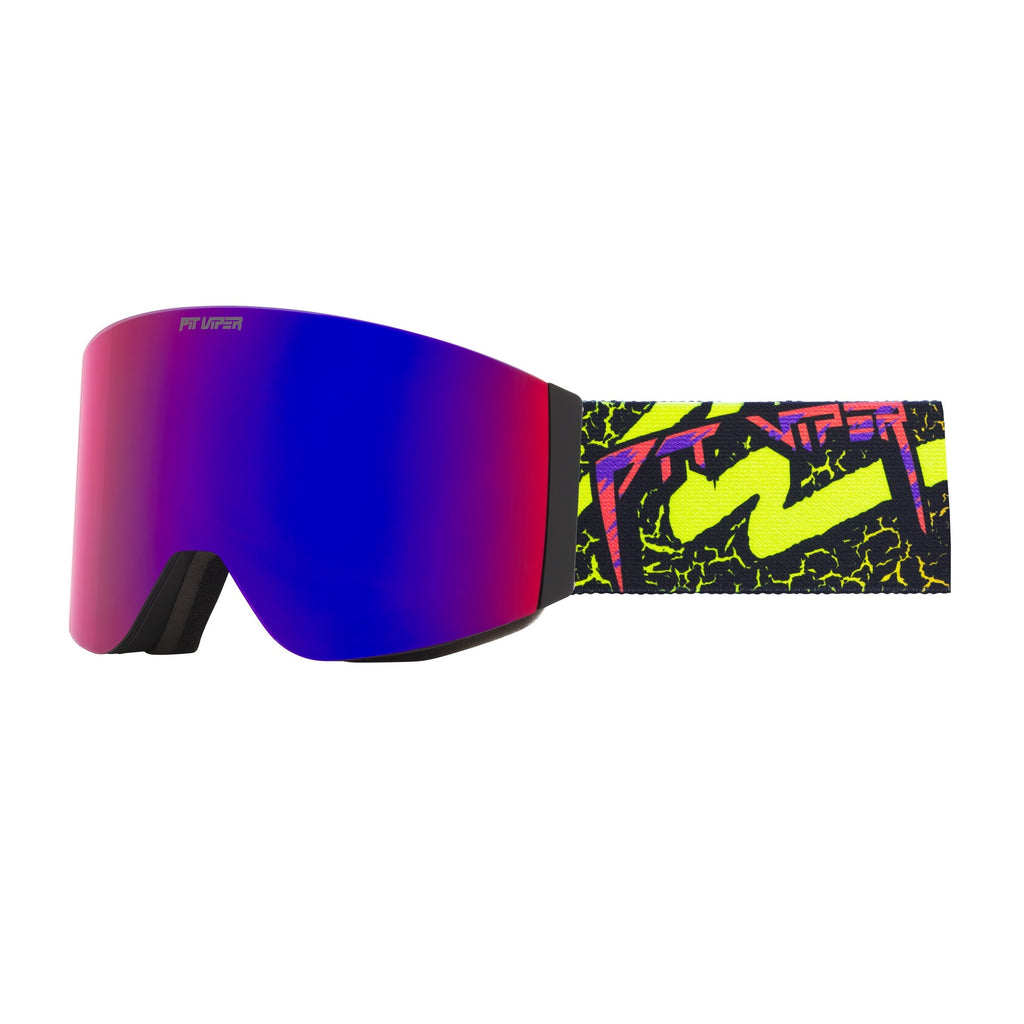 Pit Viper Flip-Off One Size / Sport Beer Flip Off Goggle / Pink Purple