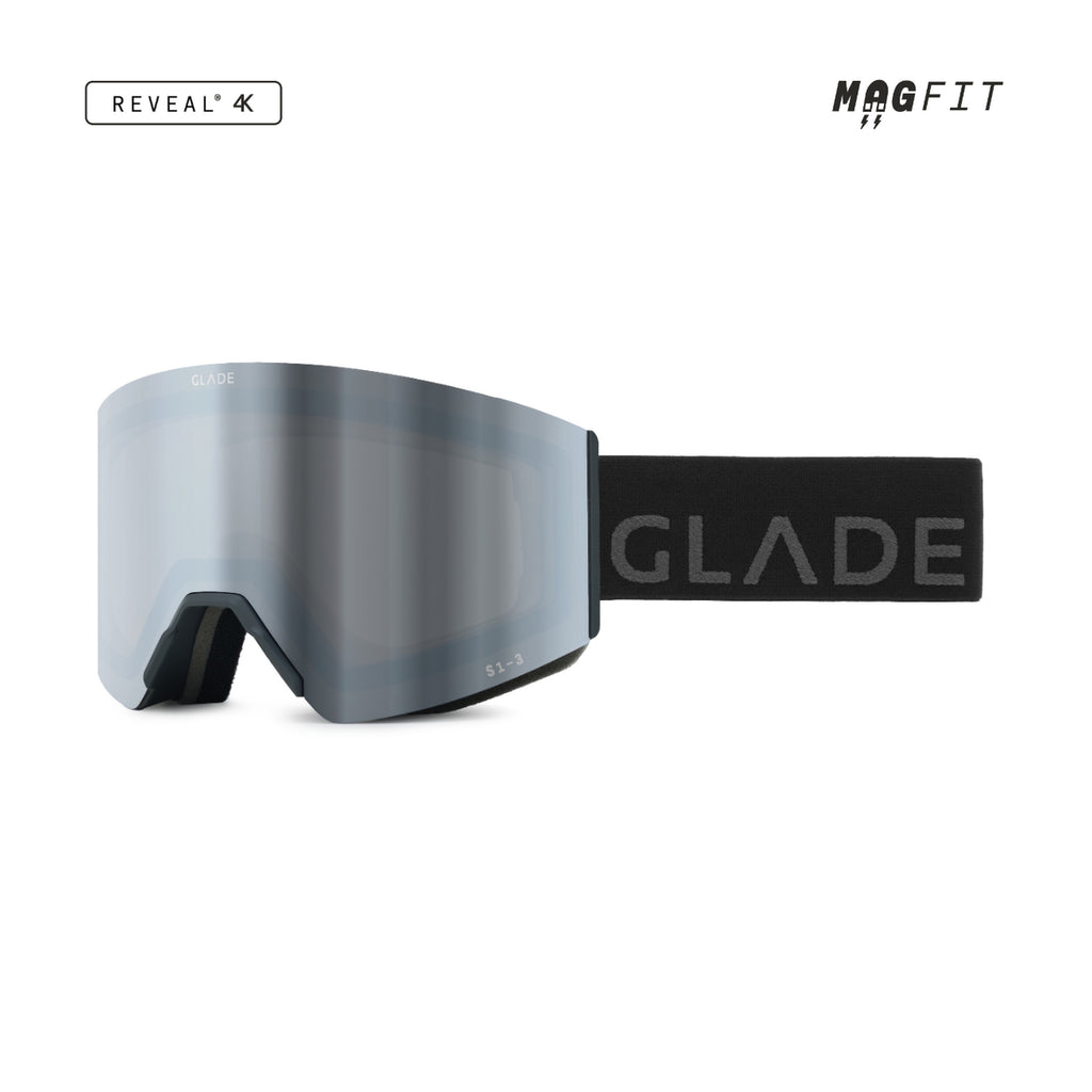 Glade Adapt 3 Ski & Snowboard Goggles 2026/27 Matte Black / Black Mirror product view