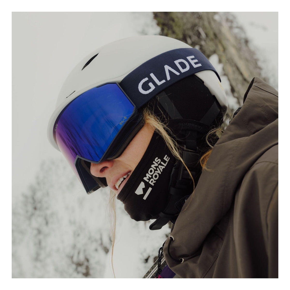 Glade Fathom 2 Cylindrical Ski & Snowboard Goggles 2026/27 Midnight Navy / Blue lifestyle photo