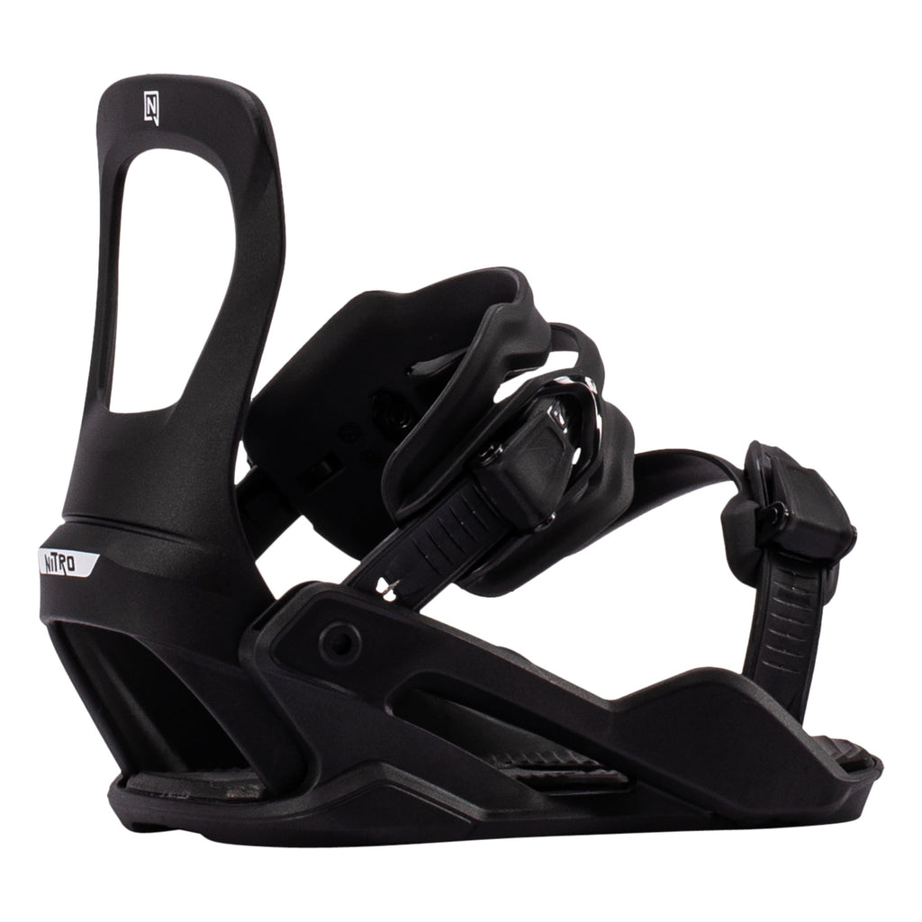 Nitro Charger Micro Kids Snowboard Bindings 2026/27 XS / Ultra Black