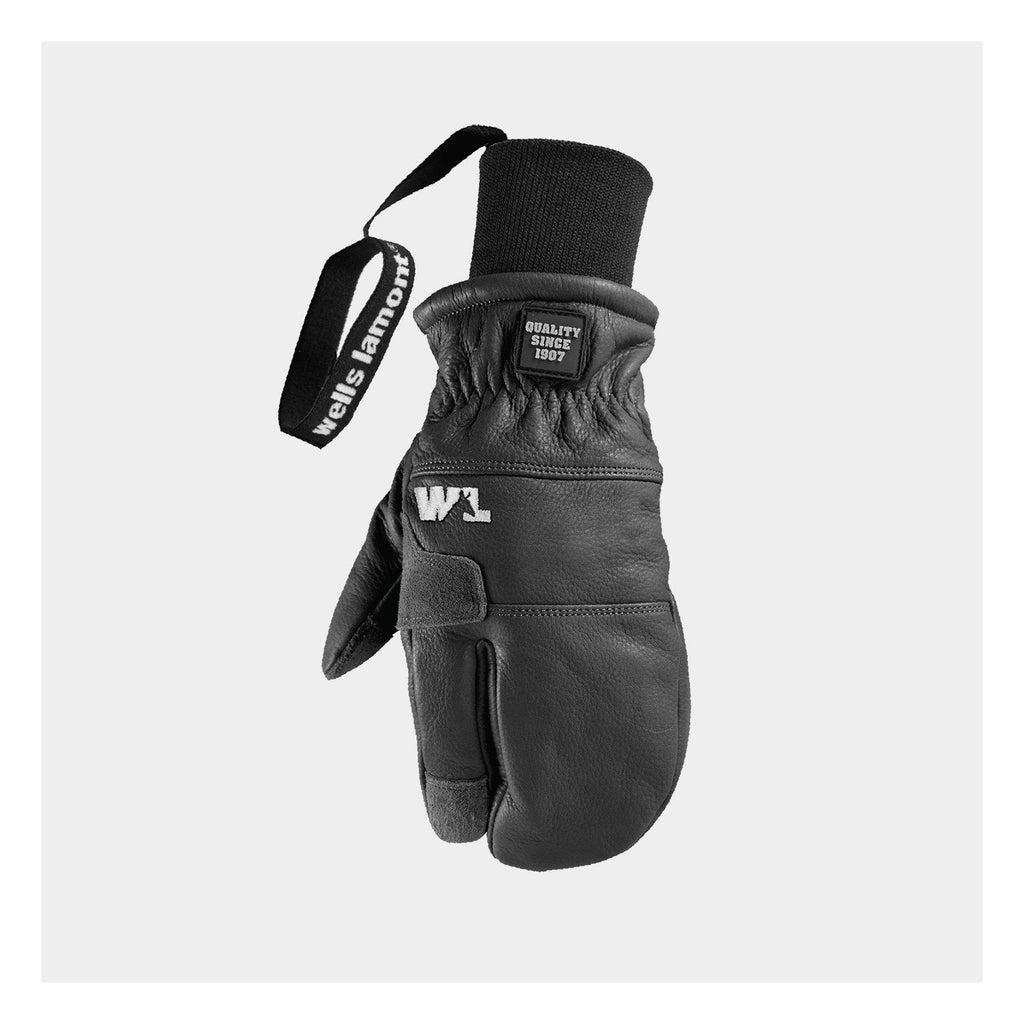 Wells Lamont Working Crew Black lobster mittens view 1