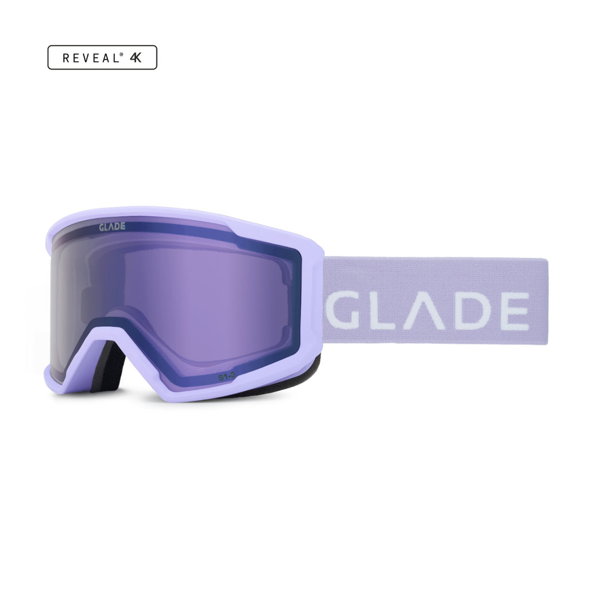 Glade Divide Youth Ski & Snowboard Goggles 2026/27 Deep Lavender / Purple product view