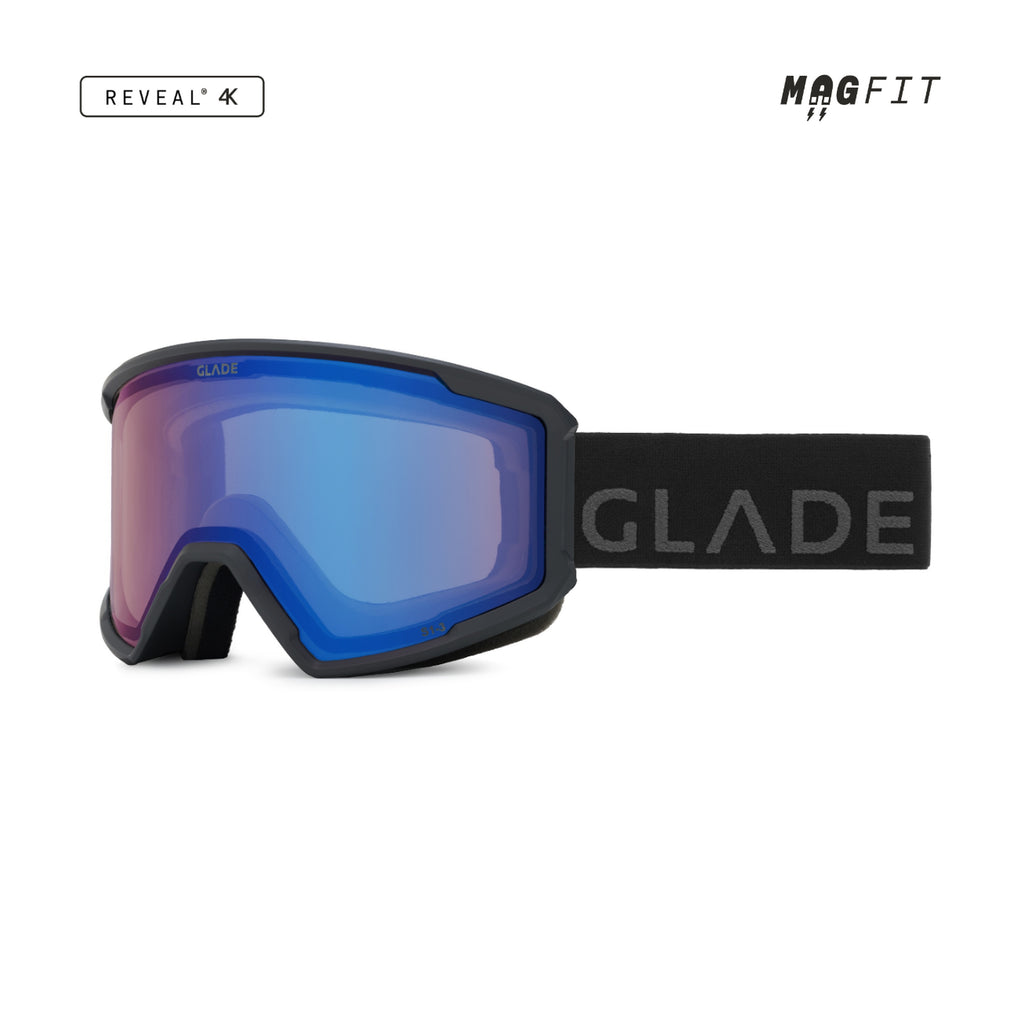 Glade Divide Ski & Snowboard Goggles 2026/27 Matte Black / Blue product view